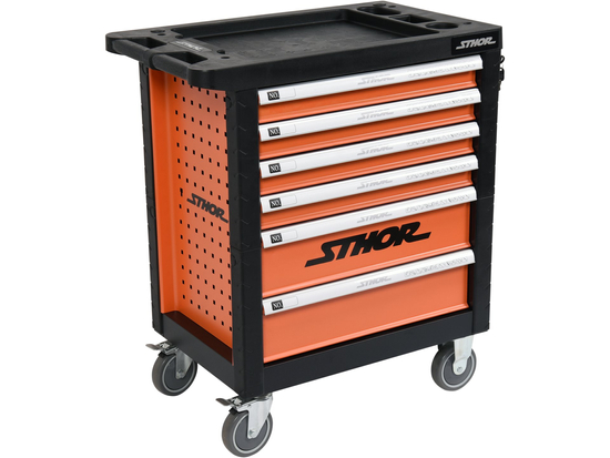 ARMOIRE DE SERVICE AVEC OUTILS 6 TIROIRS 302 ÉLÉMENTS