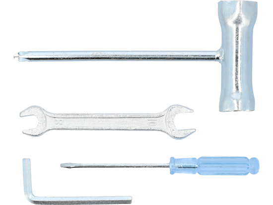 DÉBROUSSAILLEUSE À ESSENCE AVEC ÉQUIPEMENT SUPPLÉMENTAIRE
