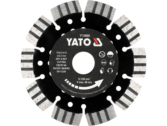 DZELZBETONA DISKS 125MM