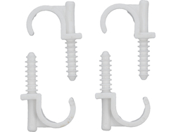SUPORTES DE MONTAGEM E INSTALAÇÃO COM PINO DE INSTALAÇÃO RÁPIDA PARA TUBO DE 22MM, 4 PCS.