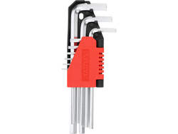 HEX KEY SET 1,5-10, 9 PCS