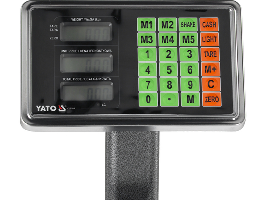 VÁHA ELEKTRONICKEJ PLATFORMY 150KG/50G