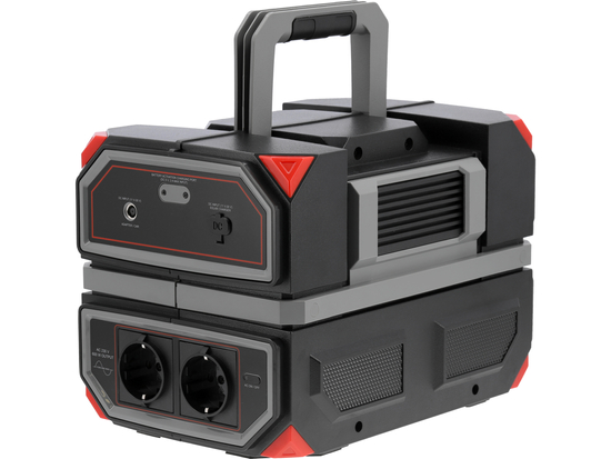 PORTABLE BATTERY STATION 600W, 504WH, 230V, USB-C PD