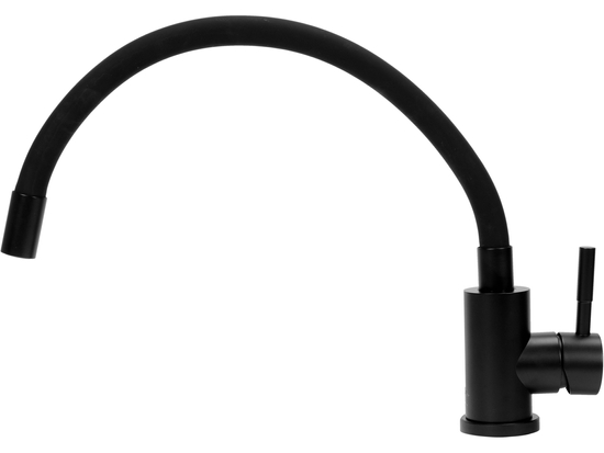 ЗМІШУВАЧ ДЛЯ КУХНІ 'BLACK FLEXIBLE' ЧОРНИЙ