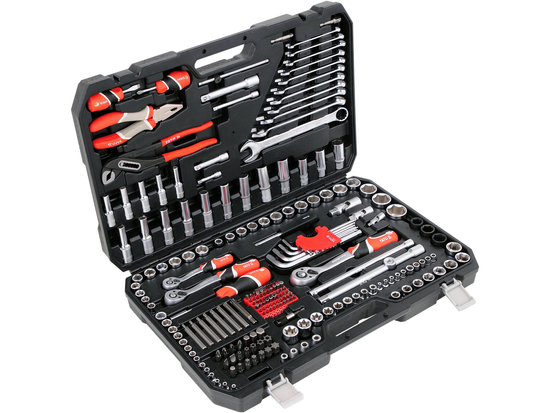 CONJUNTO DE FERRAMENTAS 1/4'', 3/8'', 1/2'', 225 PCS.