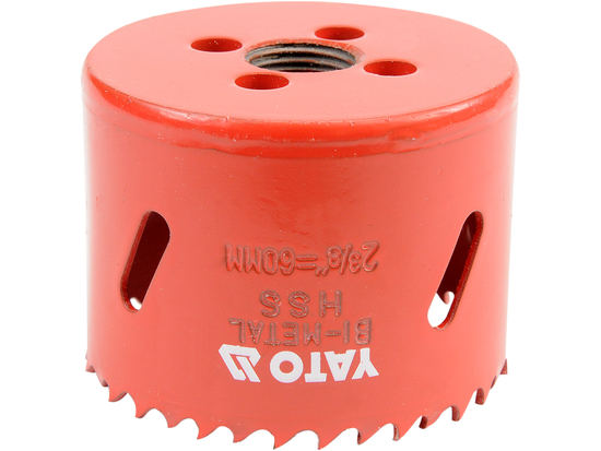 BI-METAL HOLE SAW HSS M3, 60 MM