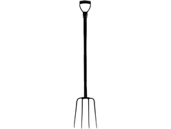 FOURCHE SUR AXE MÉTALLIQUE, 4 DENTS