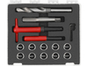 KIT DE RÉPARATION DE FILETAGE M16X2.0MM 15 PIÈCES