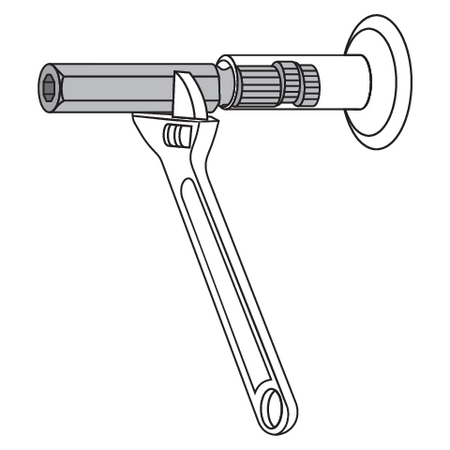 BIMBÓKISZERELŐ KÉSZLET 3/8'' 1/2'' 3/4''