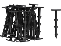 ÉPINGLE, ANCRAGE 120MM, 25 PCS POUR LA FIXATION DU TISSU NON TISSÉ ET DES BORDS DE JARDIN