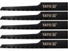 LÂMINAS DE SERRA PARA SERRA PNEUMÁTICA YT-09955. 5 PEÇAS 24T.