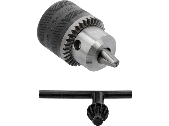 UCHWYT WIERTARSKI Z KLUCZEM, 10MM,3/8"