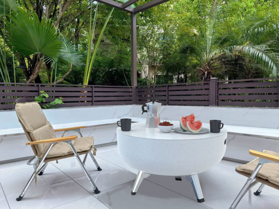 3-IN-1 TĒRAUDA KAMĪNS AR REŽĪTU 43,5CM