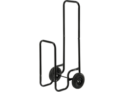 CARRELLO IN LEGNO CON RUOTE PNEUMATICHE