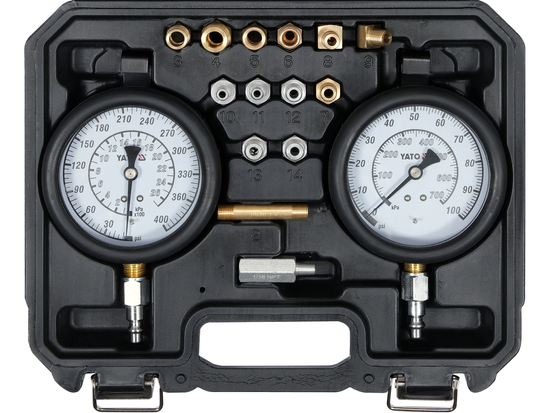 ENGINE / TRANSMISSION OIL PRESSURE SET