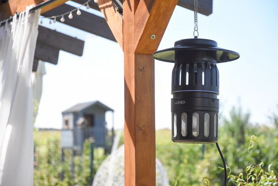 INSEKTICÍDNÍ LAMPA S VENTILÁTOREM, UV-A 15W, IPX4