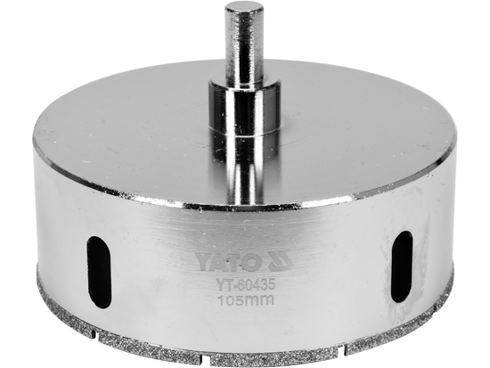 FORET À POTERIE 105MM POUR FORAGE HUMIDE ET SEC