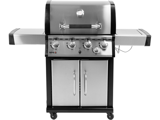 GRILL GAZOWY YOKATE 4+1 STAL NIERDZEWNA 17,5KW