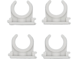 SOPORTES DE MONTAJE CLIPS DE INSTALADOR ABIERTOS PARA TUBOS 15-16MM 4 UDS.
