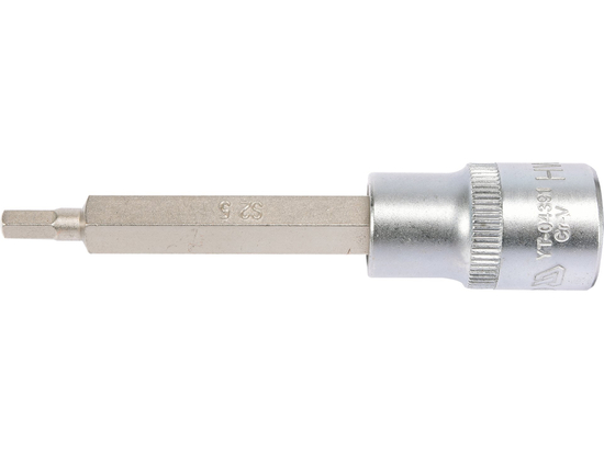 ГОЛОВКА ТОРЦЕВА З НАСАДКОЮ HEX 1/2'' 5 ММ L100 ММ