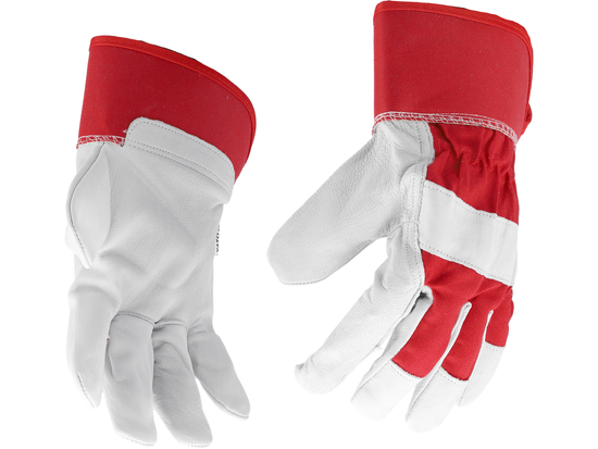 GANTS DE CONSTRUCTION EN CUIR DE CHÈVRE GRANDEUR. 10