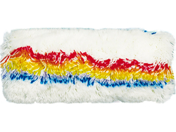 FORNITURA PER RULLO MULTICOLORE 25CM PER MANICO 8MM