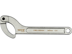 KLUCZ HAKOWY Z NOSKIEM, PRZEGUBOWY 80-120 MM