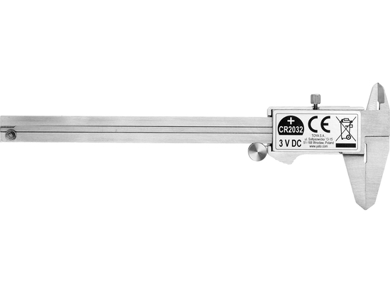 SUWMIARKA 150 / 0,03 MM , EKRAN 2,4" DIN 862