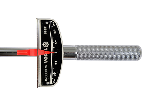 KLUCZ DYNAMOMETRYCZNY WYCHYLNY 1/2", 0-300NM