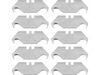 TRAPEZOID HOOK BLADES 10PCS