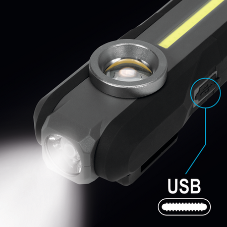 LÁMPARA DE TALLER 3EN1 300LM