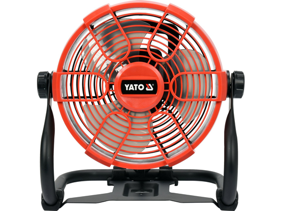 VENTILADOR HÍBRIDO 18V/240V ALIMENTADO POR BATERÍA YATO 18V O POR ENCHUFE