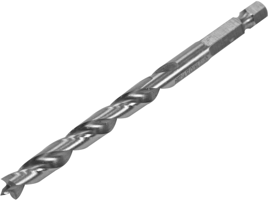SPUR WOOD DRILL BIT 7MM HEX