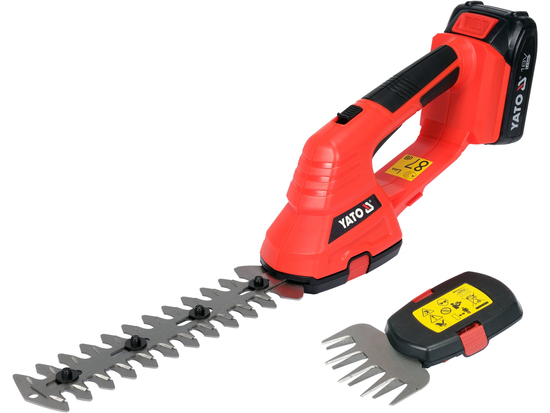 TESOURA PARA GRAMA E SEBES 18V + 2 AH + CARREGADOR