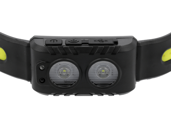 LINTERNA FRONTAL 200LM, RECARGABLE