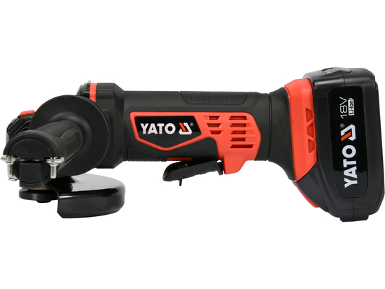 MEULEUSE D'ANGLE 125MM 18V, 2 BATTERIES (3AH) ET CHARGEUR