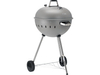 BARBECUE À CHARBON DE BOIS ROND 54CM GRIS