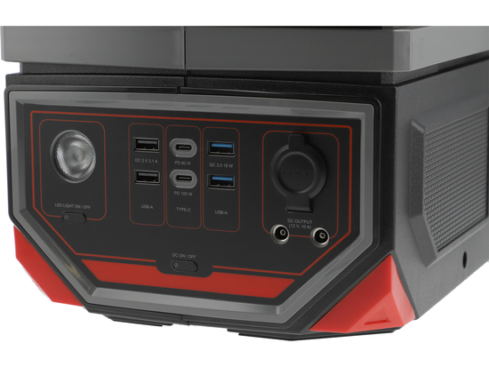 CENTRAL PORTÁTIL 1200W CON UPS, 917WH, 230V, USB-C PD