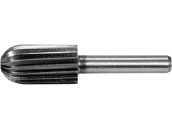 FRAISE À DÉFONCEUSE À TIGE CYLINDRIQUE ARRONDIE HSS