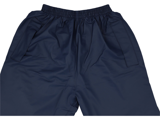 SET DA PIOGGIA ELASTICIZZATO BLU MARINO TAGLIA. 3XL