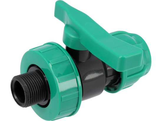 VALVOLA A SFERA 25MM X 3/4'' PP, MASCHIO