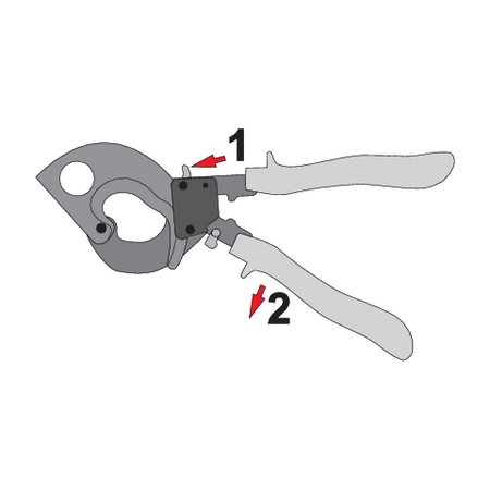 RATCHET KABEĻŠĶĒRES 240MM2/ 300 MM