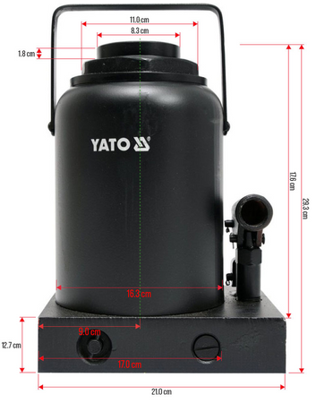 HYDRAULIC BOTTLE JACK 50T