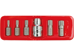 CHAVES ESPECIAIS SPLINE M5-M12, 6 PCS.
