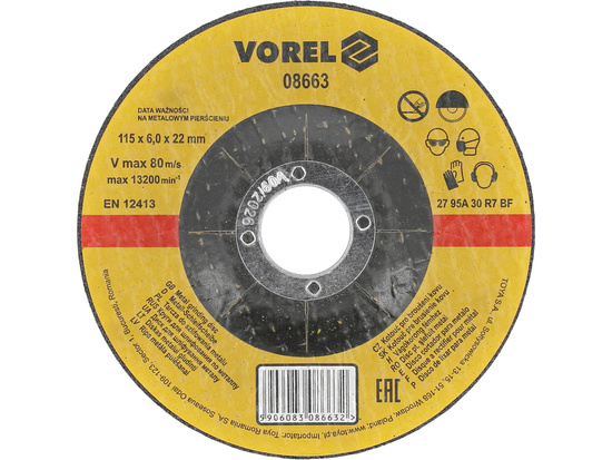  METAL GRINDING DISC