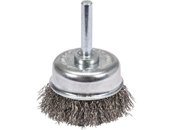 ESCOVA DIANTEIRA COM HASTE INOX DE 50MM PARA BROCA