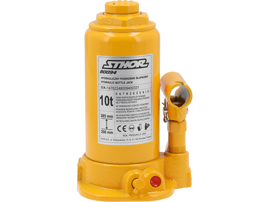 CRIC HYDRAULIQUE À PISTON 10 TONNES