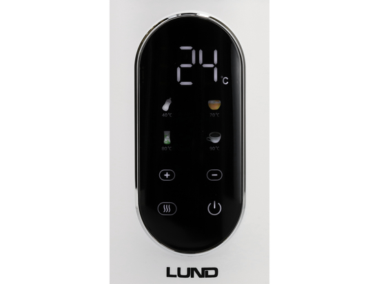 BOLLITORE ELETTRICO 1,7L, REGOLAZIONE DELLA TEMPERATURA, BIANCO