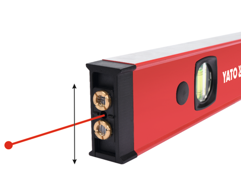 ELEKTRONISKS LĪMENIS 610 MM AR LĀZERI