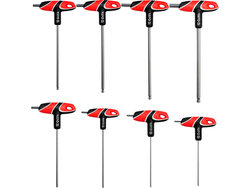 T-HANDLE HEX KEY WITH BALL SET 8PCS